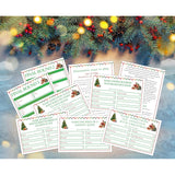 Christmas Friendly Family Feud Game, Feud Trivia Quiz, Baby Shower Game For Family Activity (12 Question Cards & 3 Final Round Cards) Christmas Games For Family Party Decorations Supplies-Sg6