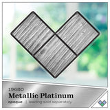 Gallery Glass Platinum Stained Glass 2 fl oz Brilliant Metallic Finish Paint, Perfect for Easy to Apply DIY Arts and Crafts, 19680