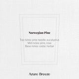 Forest Cedar Candle - Strong Christmas Scented Candles, 70 Hours Long-Burning, Pine Fir & Eucalyptus Scented Soy Candle, Ideal Gift For The Holidays & Home Decor