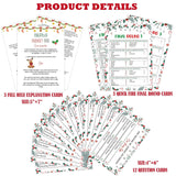 Christmas Party Game, Christmas Friendly Feud, Family Game Night, Family Group Games, Christmas Trivia Game, The Holiday Party Game Of Guessing Top Answers - S002