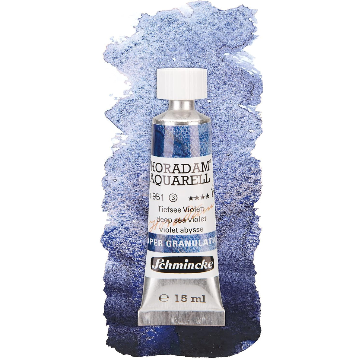 - Horadam Aquarell, Super Granulation, 14 951 006 Deep Sea Violet, 15 Ml Tube, Very Strong Granulating Colors, Finest, Super-Granulating Watercolors