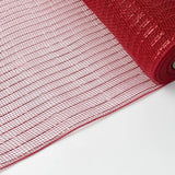 4 Roll Christmas Poly Mesh Ribbon, Red White Green Wired Edge Ribbon 10 Inch X 30 Feet Poly Deco Mesh Ribbon For Christmas Holiday Craft Wreaths Decorating