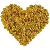 2000 Pcs Gold Artificial Silk Rose Petals For Romantic Night, Wedding, Party, Anniversary Flower Decorations