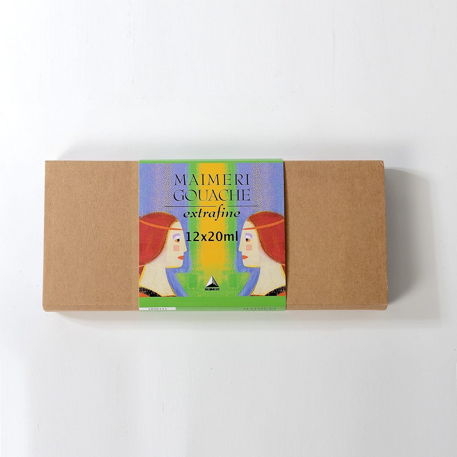 Maimeri Artist Gouache Plastic Box Set - Set of 12 Colors, 20 ml tubes
