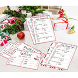 Christmas Feud Games, Friendly Feud Games, Family Activity, Family Games For Game Night, Baby Shower Game, Party Supplies For Adults, Xmas Holiday Party Game And Activity Decorations (F003)