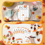 Fall Baby Shower Games, 25 Pcs Baby Bingo Cards For Guests, Little Pumpkin Gender Reveal Decorations For Party Favors - A02