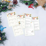 Christmas Friendly Feud Game, Christmas Trivia Quiz, Family Feud Baby Shower Game, Christmas Party Game For Family Activity Favors-30 Christmas Feud Cards & 3 Fast Money Round Cards-06