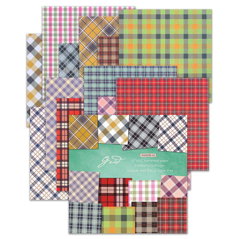 Scrapbook Paper Pad 160Gsm Single-Sided Pattern Card-Stock Paper Craft