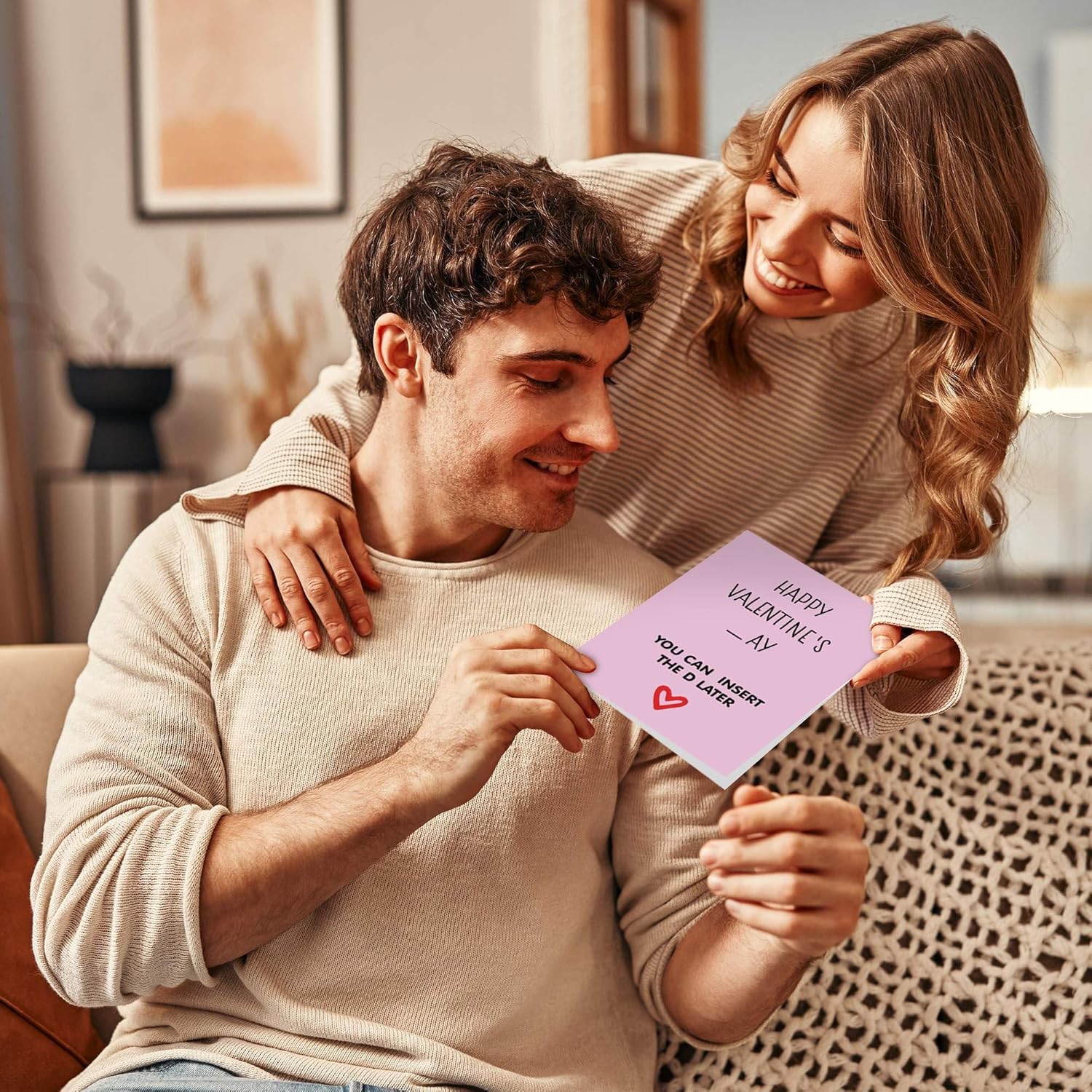 Funny Valentines Day Card For Girlfriend - Wife Valentines Card From Husband, Naughty Valentines Gift For Her, Dirty Galentines Card For Wife Girlfriend Fiancee Lover, Vday Card For Women