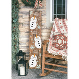 Christmas Stencils For Painting On Wood Let It Snow Stencil For Porch Sign Merry Christmas Stencil Believe Snowman Holiday Stencils For Crafts Reusable