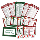 Christmas Games For Family, Christmas Friendly Feud Game For Adults Large Group Party, Holiday Vacation Activities, Xmas Party Supplies?02
