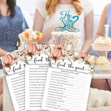 Baby Shower Game Cards, Fall Find The Guest Game Kit, Gender Reveal Party Supplies Favors, Pumpkins Baby Shower Activity Decorations, Baby Shower Gifts, 25 Game Cards Included -02