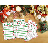 Christmas Feud Games, Friendly Feud Games, Family Activity, Family Games For Game Night, Baby Shower Game, Party Supplies For Adults, Xmas Holiday Party Game And Activity Decorations (F002)