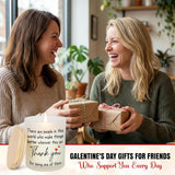 Galentines Thank You Gifts For Women - Vanilla Lavender Candle 10 Oz - Inspirational Birthday Valentines Day Gifts For Friend Women Coworkers Teachers Nurses Boss Employees, Appreciation Gift