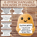 Positive Potato Crochet Whit A Box For Friend And Family An Boyfriend Positive