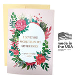 Funny Mothers Day Card From Daughter Son | Cute Happy Birthday Card For Mom | Adult Dirty Humorous Mother’S Day Appreciation Card | More Than My Sister Card