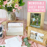 Floral Advice For The Bride-50 Bridal Shower Games For Guests, Wedding Advice Cards For Bride & Groom, Wedding Games, Wedding Guest Book Alternative, Wedding Card Boxes For Reception