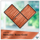 Gallery Glass Stained Glass Paint, Metallic Rose Gold 2 fl oz Brilliant Metallic Finish Paint, Perfect For Easy To Apply DIY Arts And Crafts, 19679