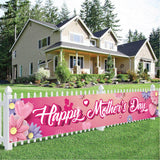 Happy Mothers Day Banner 120x20 Inch
