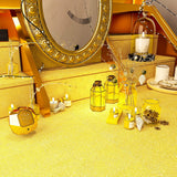 Gold Glitter Vinyl Self Adhesive Contact Paper Sparkly Wallpaper Stick And Peel Glittery Golden Wall Paper Cover Decorative For Bedroom Kitchen Cabinet Dresser Drawer Liner Diy 15.7''X354''