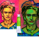 Lightning Bug Glow In The Dark Artist Professional Oil Paint Luminescent Phosphorescent Self-Luminous Paint (22Ml)