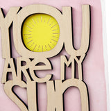 Hallmark Signature Mothers Day Card (You Are My Sunshine Wood Lettering) (799MBC1007)