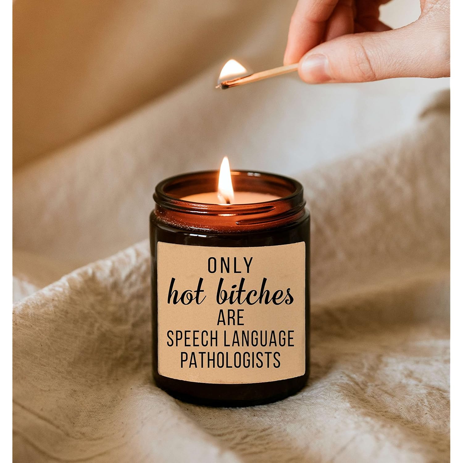 Speech Language Pathologist Slp Graduation Gifts - Funny Candle - Housewarming - Soy Wax - Funny Candle