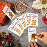 50 Pcs Christmas Scratch Off Cards Holiday Party Game Cards Christmas Scratch Games Xmas Raffle Tickets Xmas Holiday Party Supplies Activity For Women And Men