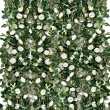 Flower Garland 4Pcs(26Ft), White Rose Garlands Decoration, White Fake Rose Garlands, Vines For Bedroom Flower Garland For Backdrop, Artificial Flowers Wedding Decor, Arch Garden Ceremony Wall Decor