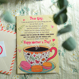 Mother'S Day Card For Gigi, 5X7 Inches Greeting Card, Premium Envelope And Seal, Heartfelt Card From Grandchildren, Unique Appreciation Mothers Day Cards From Grandson/Granddaughter