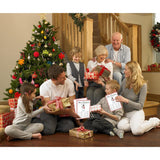 Roll A Snowman Dice Game, Winter Family Christmas Games, Christmas Party Games For Large Groups, 25 Double-Sided Card Set For Families Class Holiday Activity, White Elephant Gifts, 01