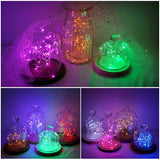 20 Pack Fairy Lights Battery Operated, 20 Led String Lights Mason Jar Lights, Waterproof Copper Wire Mini Lights String