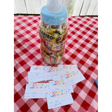 60 Candy Guessing Game Cards - Guess How Many In The Jar Game Tickets-Baby Shower Party Collection