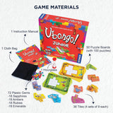 Thames & Kosmos | Ubongo Junior - Sprint to Solve The Puzzle | Family Friendly Board Game, Great for Kids | Highly Re-Playable | Quality Components