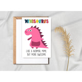 Mimi Dinosaur Card Mimisaurus - Dinosaur Birthday Card - Mimi Birthday Card - Happy Birthday Card - Mother'S Day Card - Card For Mimi