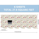 Farm Animal Wrapping Paper Roll For Boys Girls Kids - Cute Cow, Chick, Sheep, Horse Design Birthday Gift Wrap For Baby Shower Holiday Birthday Party - 17 In X 20 Ft(Total 28.5Sq.Ft)