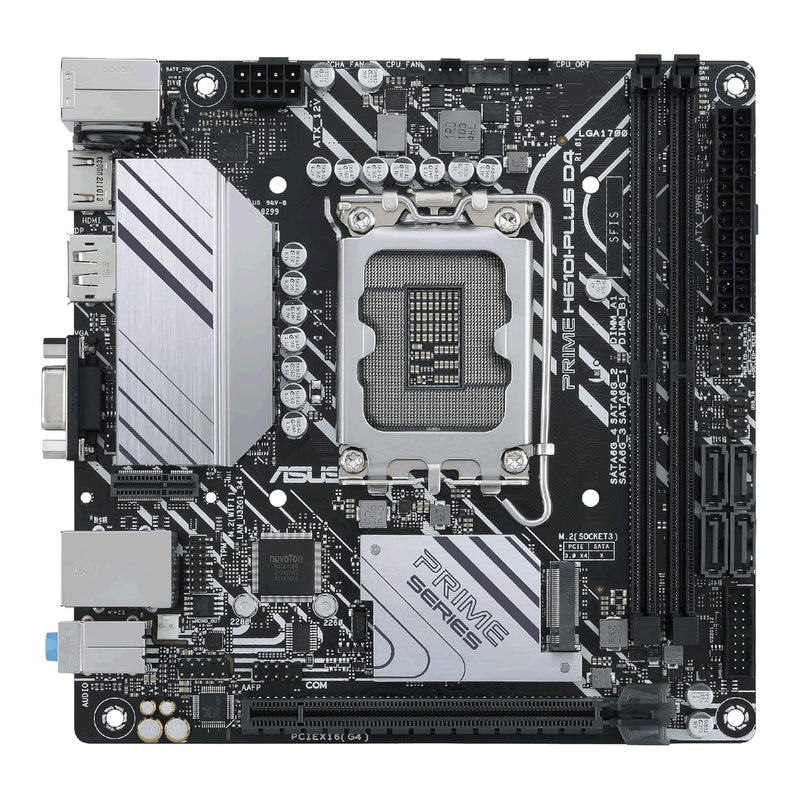 ASUS PRIME H610I-PLUS D4 LGA 1700(Intel 12th Gen&Intel vPro)mini ITX Motherboa