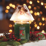 Christmas Wreath Scented, Classic 22Oz Large Jar Single Wick Candle, Over 110 Hours Of Burn Time