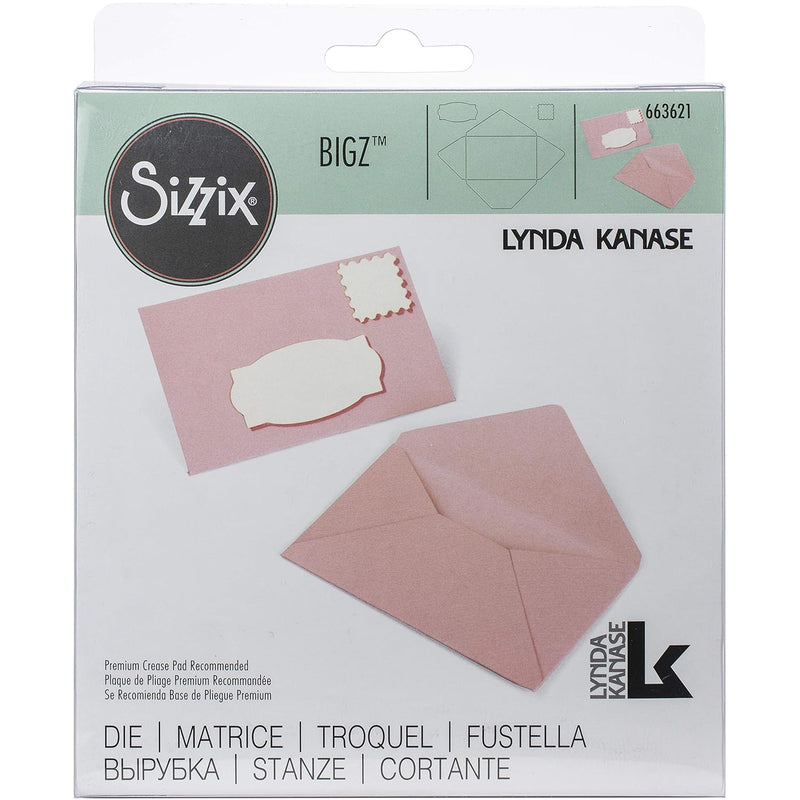 Bigz Die Envelope Mini By Lynda Kanase, Multicolor