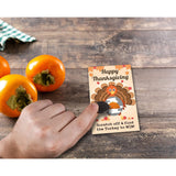 Happy Thanksgiving Scratch Off Game Cards - Turkey Party Game Scratch Off Game - Thanksgiving Party Game - 50 Cards(A01)