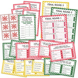 Christmas Friendly Feud Card Game, Christmas Party Game For Family Activity, Christmas Games For Adults, Feud Quiz, Christmas Quiz(Sdfeud01)