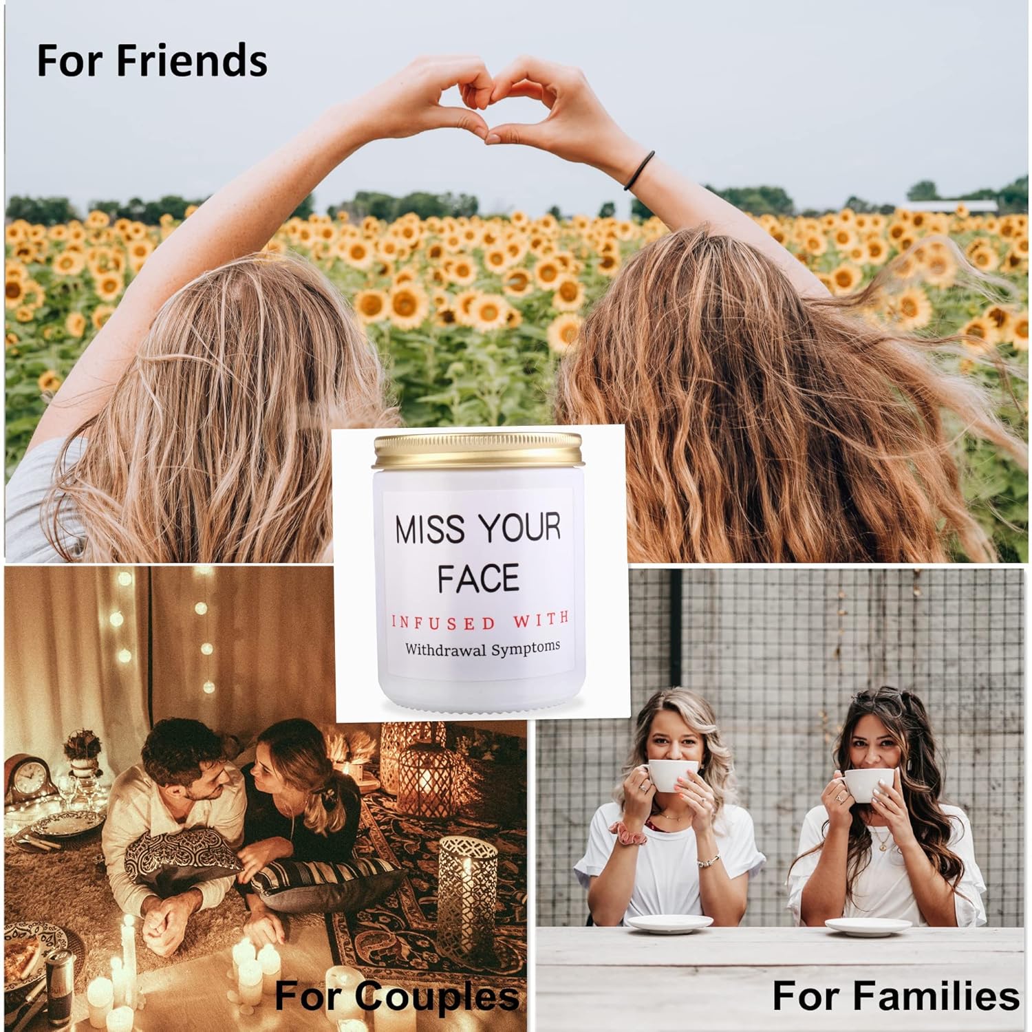 Funny Gifts For Women Best Friends, Birthday Gifts For Her Him Girlfriend Wife Coworker Boy Friend, Natural Soy Wax Lavender Candle