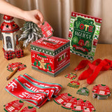 68 Pcs Christmas Ugly Sweater Party Voting Cards With Ugly Sweater Contest Ballot Box 60 Voting Cards 3 Medal Awards 3 Sweater Award Sashes 1 Table Sign For Holiday Xmas Party Game Supplies