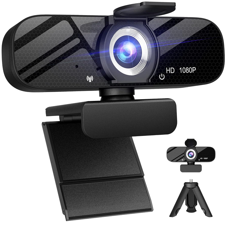 Full Hd 1080P Video Webcam And Wide Angle Camera With Built-In Microphone And