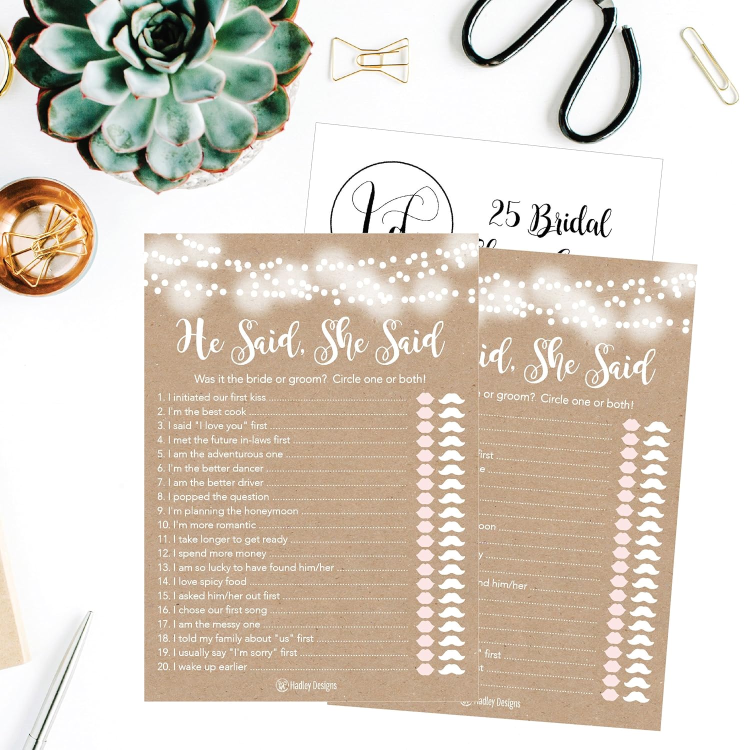 Rustic Bridal Shower Games For 25 Guests – Fun And Hilarious Bridal Games For Showers, Wedding Shower, Engagement, Classy Party Activities