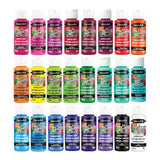 DecoArt Crafter’s Acrylic Paint Set – Bright Colors, 24 Bottles (2 fl oz) – Easy Craft Paints, Classrooms, Art Projects & DIY Crafts