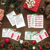 Friendly Feud Game - Christmas Family Party Game - Winter Adults Large Group Trivia Games & Activities (02)