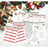 Christmas Friendly Feud Game, Christmas Trivia Quiz, Family Feud Baby Shower Game, Christmas Games For Family Party Activity Favors Supplies-12 Question Cards And 3 Final Rounds Cards-05