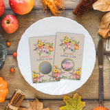 3.5" X 2.1" Pumpkin Themed Scratch Cards - 40 Halloween Pumpkin Decorations And Fall Harvest Game Cards - Rustic Wedding Parties, Halloween Parties, Fall Bridal Showers And Raffles - A05