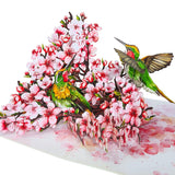 - Romantic Pop Up Valentines Card, 3D Hummingbird Cherry Valentines Day Card For Wife, Husband, Him, Her, Girlfriend, Boyfriend, Adults | 6X8 In Valentine Day Pop Up Cards With Envelope